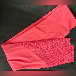 Like new Coral ZYIA 6-8 leggings
